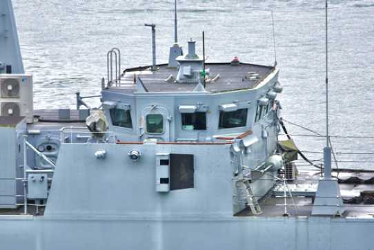 20 June 2023 - 08:24:02

-----------------------
BRNC training ship Hindostan departs Dartmouth.
